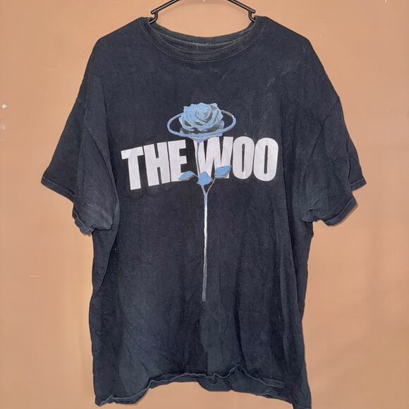 VLONE X Pop Smoke The Woo T-Shirt - Black - Size XL - Picture 1 of 9
